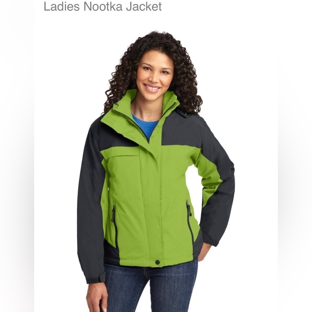 PORT AUTHORITY Women's Large
NOOTKA Hooded Jacket 
Fleece INSULATED